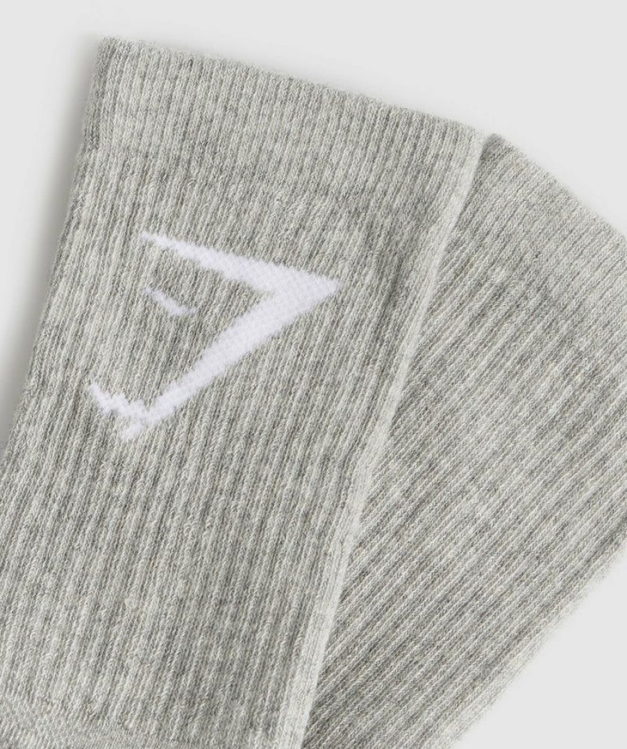 * Classical Crew Socks 5Pk Socks