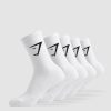 * Featured Crew Socks 5Pk Socks