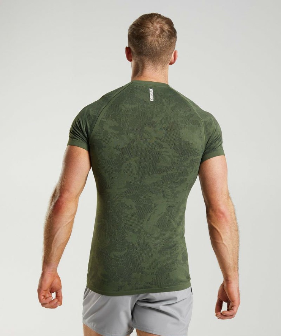 * Classical Geo Seamless T-Shirt T-Shirts & Tops