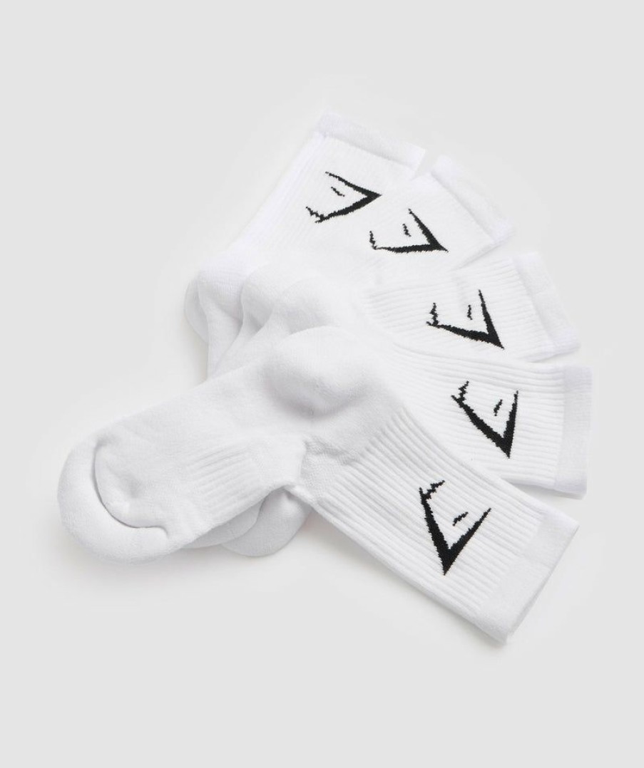 * 100% Guarantee Crew Socks 5Pk Socks