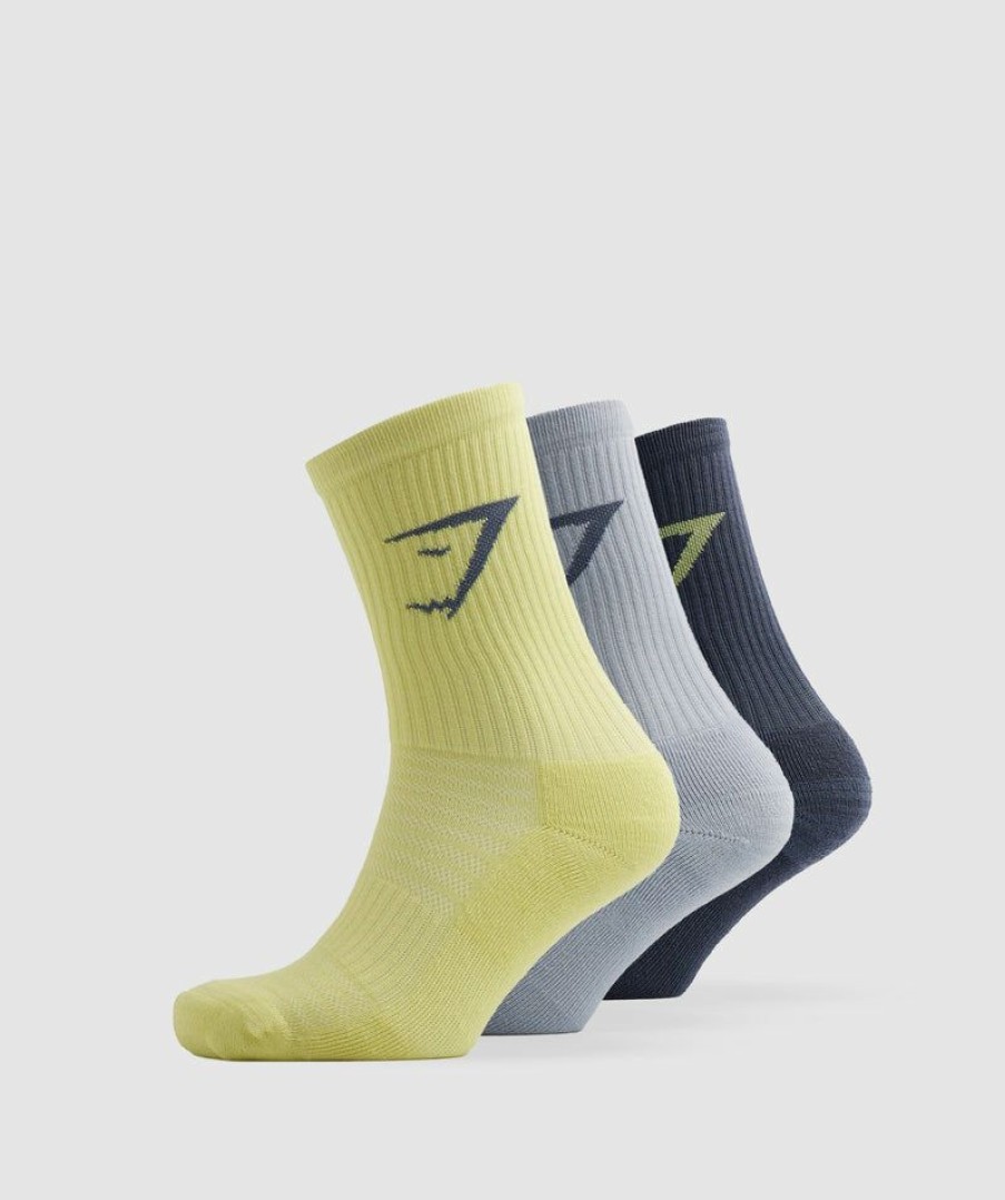 * Discounts Crew Socks 3Pk Socks