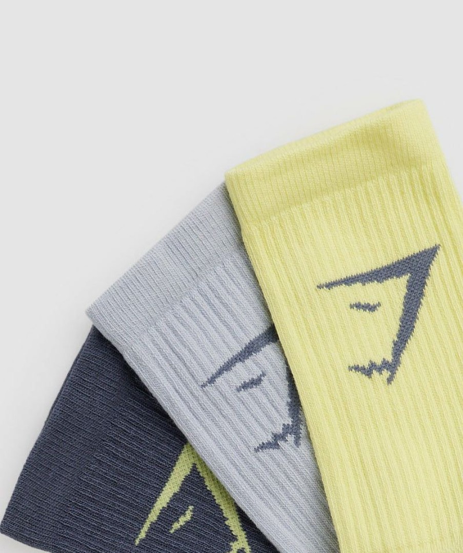 * Discounts Crew Socks 3Pk Socks