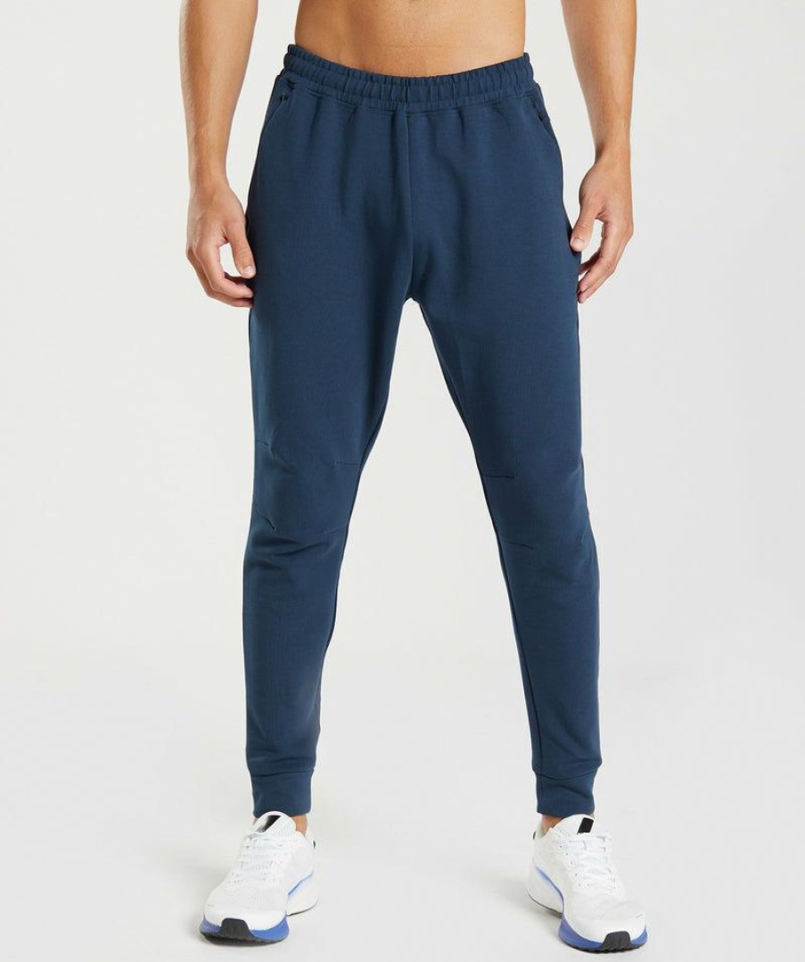 * Classical Rest Day Knit Joggers Joggers & Sweatpants